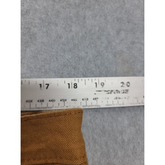 Dickies Carpenter Pants Mens 34x34 (36x33) Brown Canvas Stretch Work Distressed - Picture 8 of 16